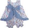 LULU BEBE SHELLFISH BLOOMER SET WITH BOW