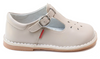 JOY CLASSIC LEATHER T-STRAP MARYJANE SHOE - ALMOND