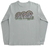 LONG SLEEVE LOGO TEE - TURKEY ON SAGE