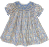 FLORAL SMOCKED BISHOP