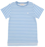 CARTER CREWNECK - SARASOTA SKY STRIPE