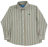 PERFORMANCE BUTTON DOWN SHIRT - ACORN PLAID