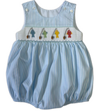 GOING FISHING SMOCKED BOY BUBBLE