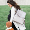 FRESHLY PICKED CLASSIC DIAPER BAG - GUNMETAL