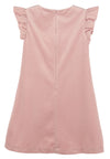 DELUXE VELVET SHIFT DRESS - ROSE PINK