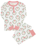 SUTTON'S SWEET DREAM SET (UNISEX) - NORTH POLE PORTRAIT WITH RICHMOND RED STRIPE