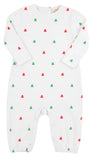 LONG SLEEVE PATTON PLAY ROMPER - THOMAS POINT TREE FARM