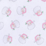 SANTA BABY LONG PAJAMAS - PINK