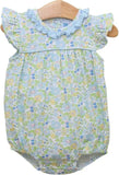 BLOOMING FLORAL RUFFLE BUBBLE