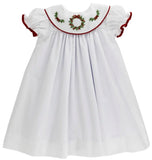 WHITE WREATH - FLOAT DRESS