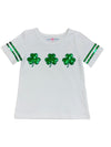 LULU BEBE SEQUIN CLOVER SHIRT