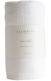 MUSLIN SWADDLE - PINK SPOTS