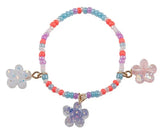 BOUTIQUE SHIMMER FLOWER BRACELET