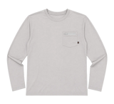 MAYFLY BAMBOO LONG SLEEVE TEE - ANCHOR