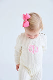 PEARSON PLAYSUIT ( CABLE KNIT ) PALMETTO PEARL