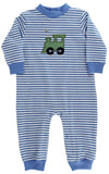 LITTLE LOCOMOTIVE - BOYS KNIT ROMPER