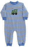 LITTLE LOCOMOTIVE - BOYS KNIT ROMPER