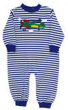 AIRPLANE - BOYS KNIT ROMPER