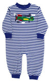 AIRPLANE - BOYS KNIT ROMPER