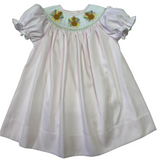 TURKEY SMOCKED BISHOP DRESS