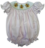 TURKEY SMOCKED BISHOP BUBBLE