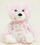 BABY GIRL BEAR WARMIES