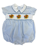 TURKEY SMOCKED BOY BUBBLE