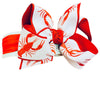 RED HEADBAND WITH CRAWFISH BOW 5.5"