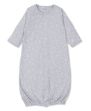 CRESCENT MOONLIGHT GREY CONVERTIBLE GOWN