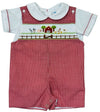 FARM SHORTALL WITH WHITE TOP