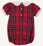 MARY BAKER BUBBLE - SOCIETY PREP PLAID