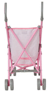 PINK HEARTS UMBRELLA STROLLER