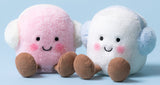 AMUSEABLES TOASTIE PINK AND WHITE MARSHMALLOWS