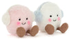 AMUSEABLES TOASTIE PINK AND WHITE MARSHMALLOWS