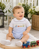 SMOCKED TRAIN BOBBY SUIT