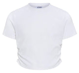 WILLA SCRUNCH TOP WHITE