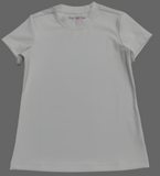ACTIVE SHORT SLEEVE TOP - WHITE