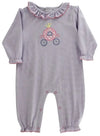 ROYAL RIDE - GIRLS KNIT ROMPER