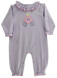 ROYAL RIDE - GIRLS KNIT ROMPER