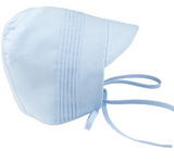 PINTUCKED BONNET - BLUE