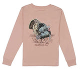 LONG SLEEVE TEE - BABY GOBBLER PEACH