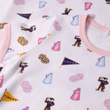 LSU POLLY PLAY DRESS - TENACIOUS TIGERS WITH PALM BEACH PINK