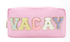 VARSITY COSMETIC VACAY BAG