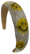 GLITZY GIGGLE HEADBAND - YELLOW