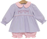 BOWS BLOOMER SET