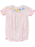 EMMIE ZOO BIRTHDAY SMOCKED BUBBLE