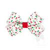 MINI LIGHTS PRINT GROSGRAIN BOW