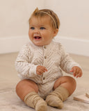 KNIT CARDIGAN - HEATHERED OATMEAL