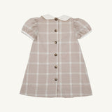 FRANCENE FROCK - THOMPSON PARK PLAID WITH PALMETTO PEARL
