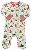 UNISEX CHRISTMAS PUPPY FOOTIE